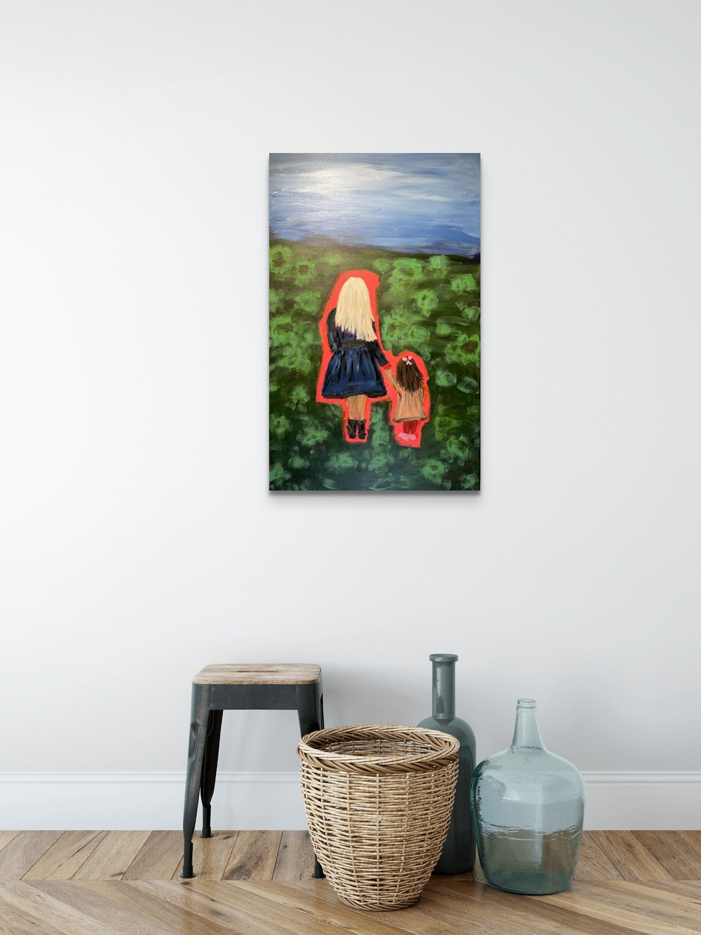 Eilíf ást - 2025, akrýl á striga 50x80 sm.