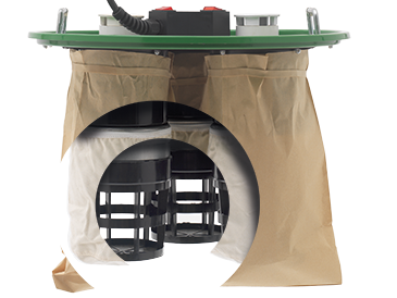 CGV486-6 Heavy-Duty Extractor - 200 ltr.