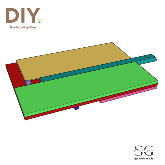 DIY – Hring sniðmát fyrir bandsög | SG Handverk