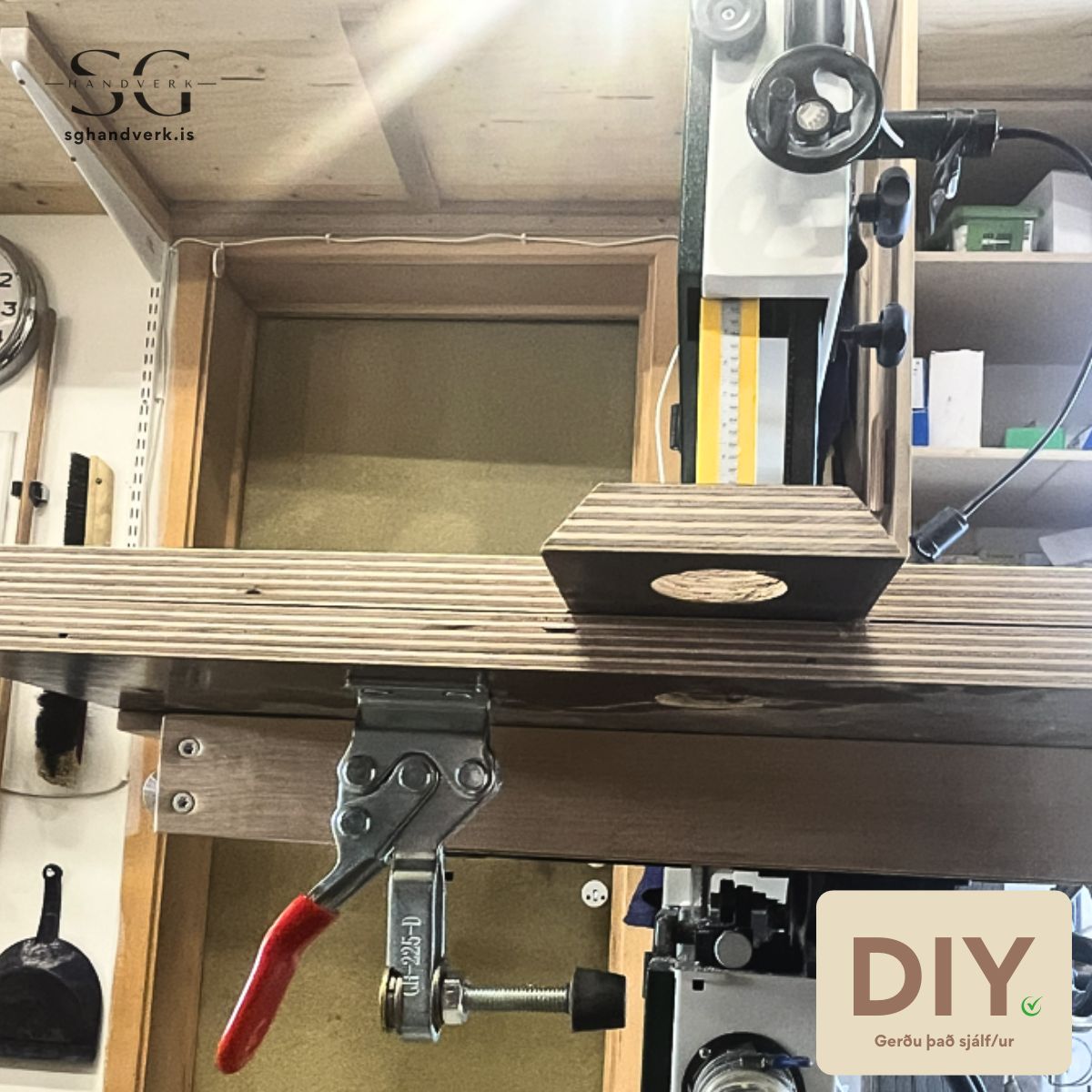 DIY – Hring sniðmát fyrir bandsög | SG Handverk