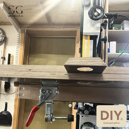 DIY – Hring sniðmát fyrir bandsög | SG Handverk