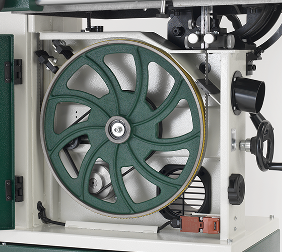 Record Power Sabre-350 - Ný og uppfærð 14'' bandsög með betra afli og stöðugleika – vinsæl stærð fyrir metnaðarfulla smiði