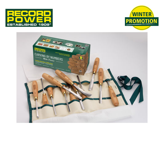 Record Power 12 hluta útskurðarverkfærasett | Vetrartilboð