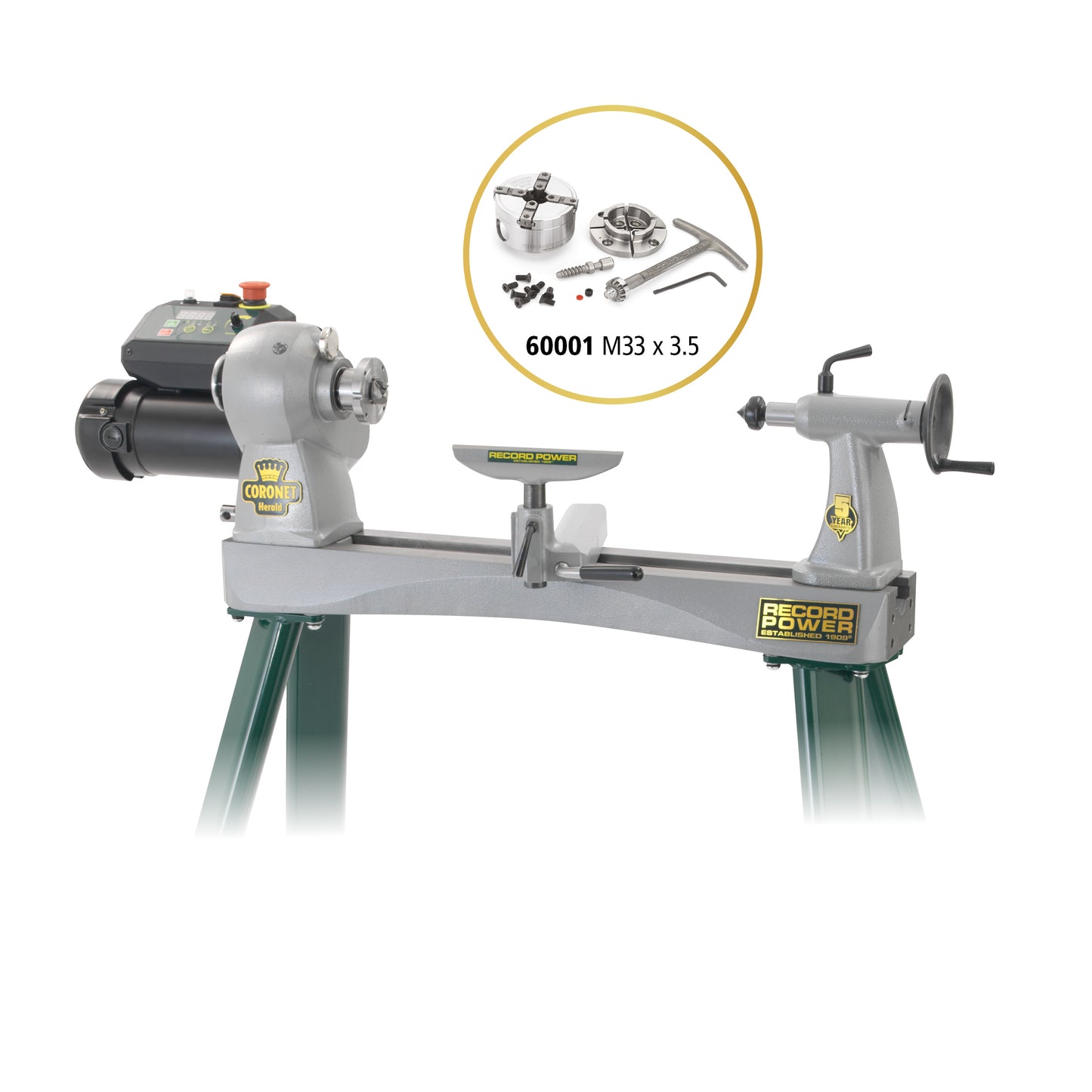 Cornet Herald Lathe and SC2 Mini Chuck Package