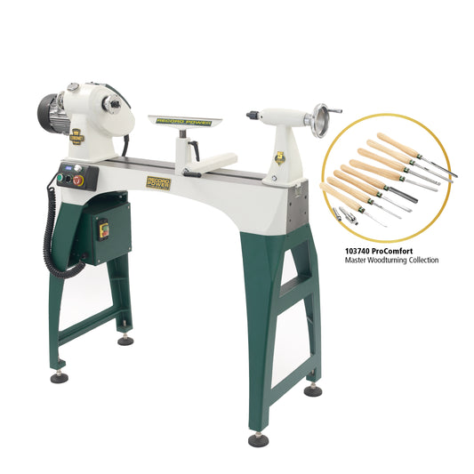 Coronet Regent Lath and ProComfort Master Woodturning Collection Package