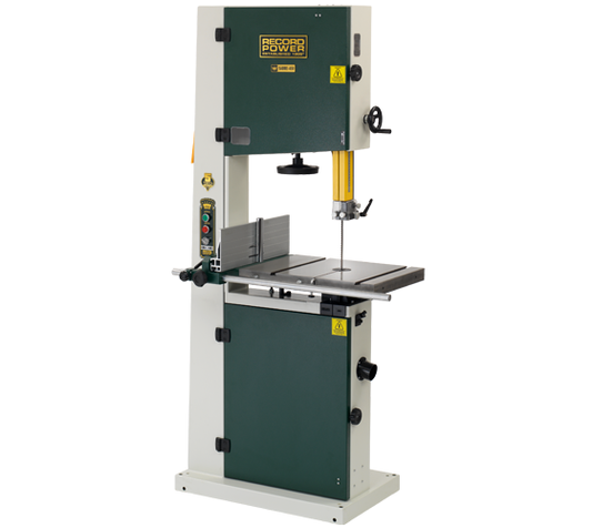 Record Power Sabre-450 - Kraftmikil 18'' bandsög fyrir stóra skurði og krefjandi verkefni – fagmannleg gæði og ending