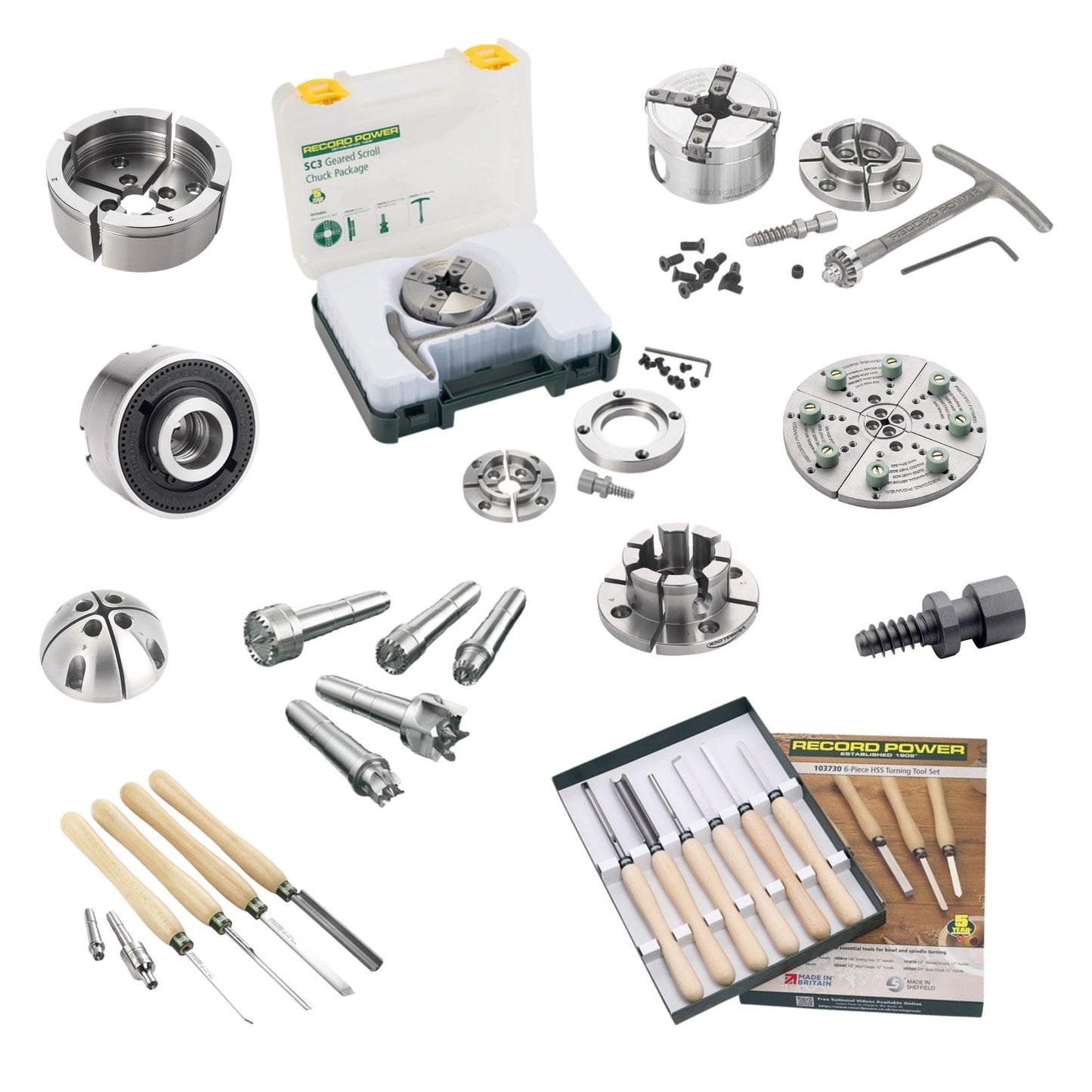 Record Power fylgihlutir fyrir rennibekki