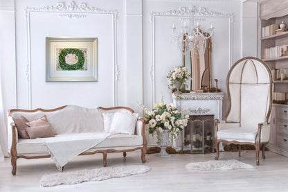 Ljúflingur - 2024, akrýl á pappír 39x29 sm.