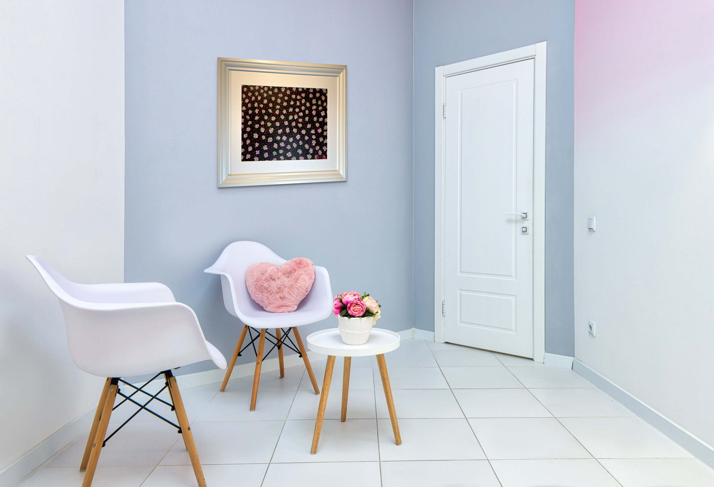 Svartur - 2024, akrýl á pappír 39x29 sm.